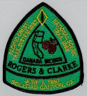 Patch Commemorating the Historic Development of the PCT.